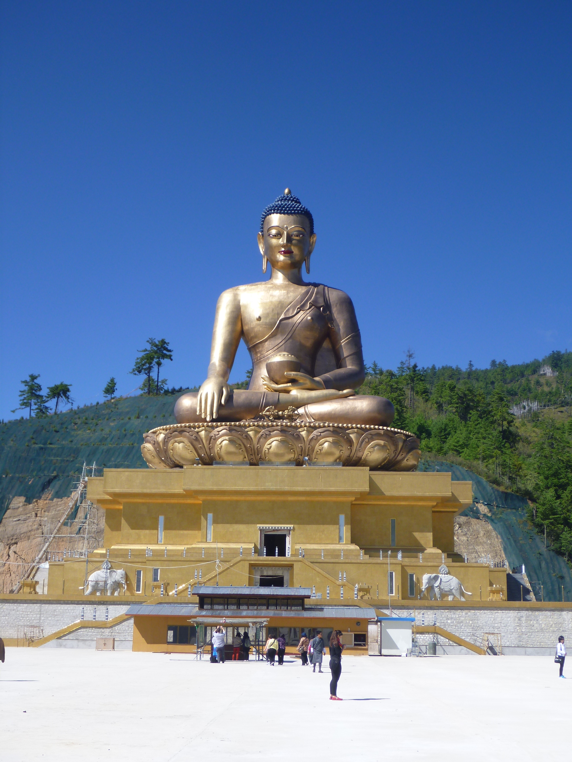 Giant Buddha statue Bhutan 2006 2012 Pictures Bhutan in Global